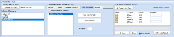 Normal Distribution Scenario Setup&nbsp;