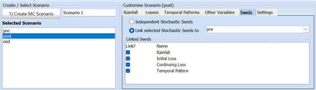 Monte Carlo Seed Linking