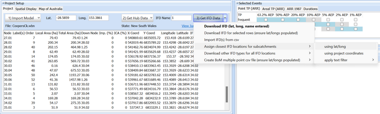 Assign IFD Locations