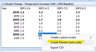 MC Climate Change Code