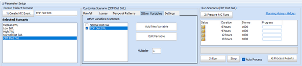 CDF Distribution Setup